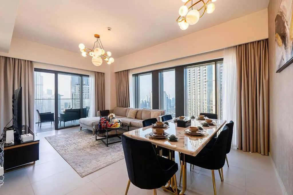 Venetian - Spacious 3Br Apartment With Stunning Burj Views Dubai Emirados Árabes Unidos